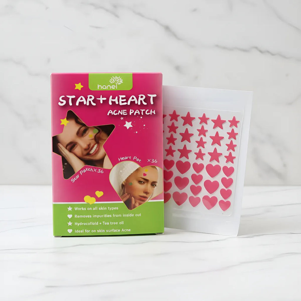 ✨ PARCHES PARA ACNÉ STAR + HEART ✨