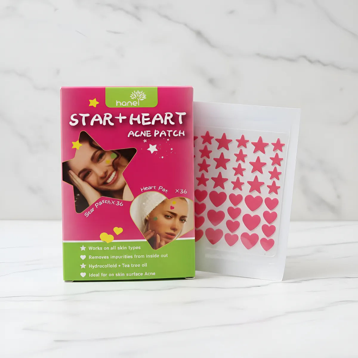 ✨ PARCHES PARA ACNÉ STAR + HEART ✨
