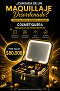 COSMETIQUERA MAQUILLAJE PROFESIONAL