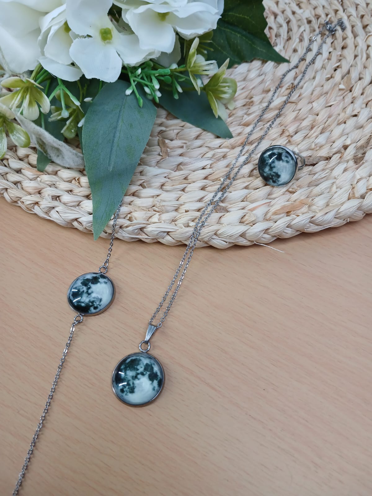 Luna Eterna – Conjunto de Joyería Cielo Nocturno