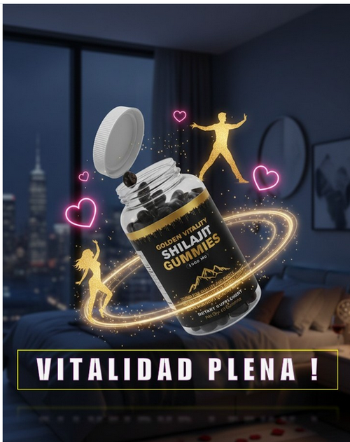 Golden Vitality Shilajit Gummies x60