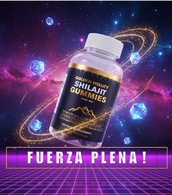 Golden Vitality Shilajit Gummies x60